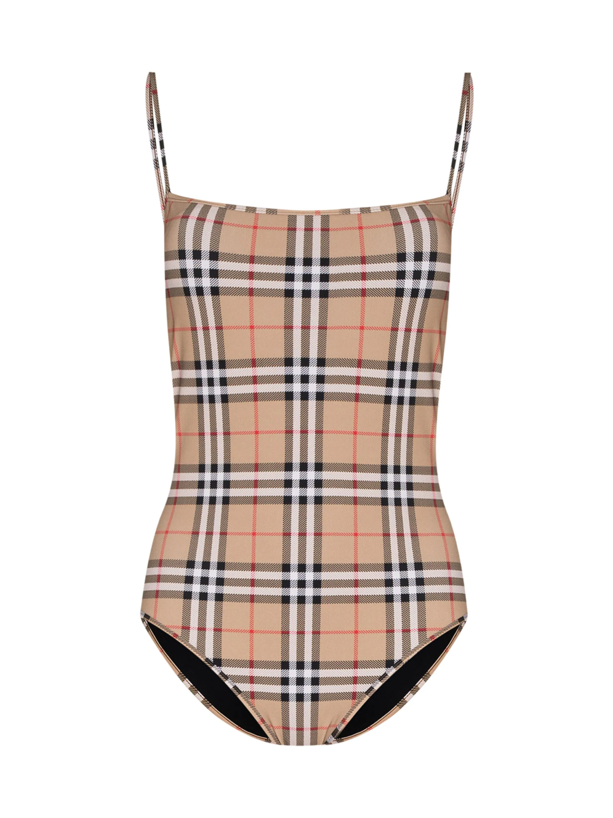 Vintage Check Logo One Piece Swimsuit
