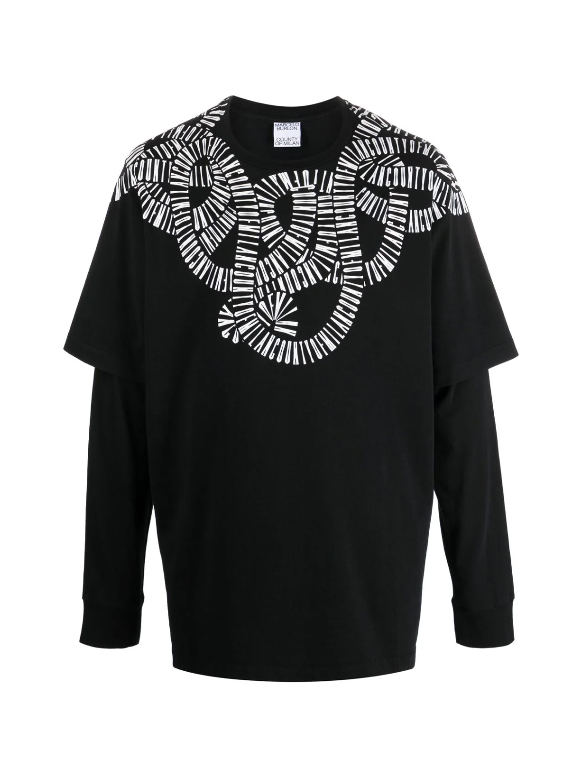 Snake Wings Double Sleeve T-Shirt