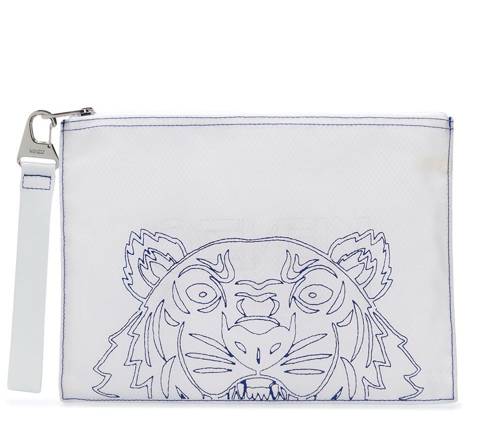 Kenzo Tiger Translucent ​Clutch Bag