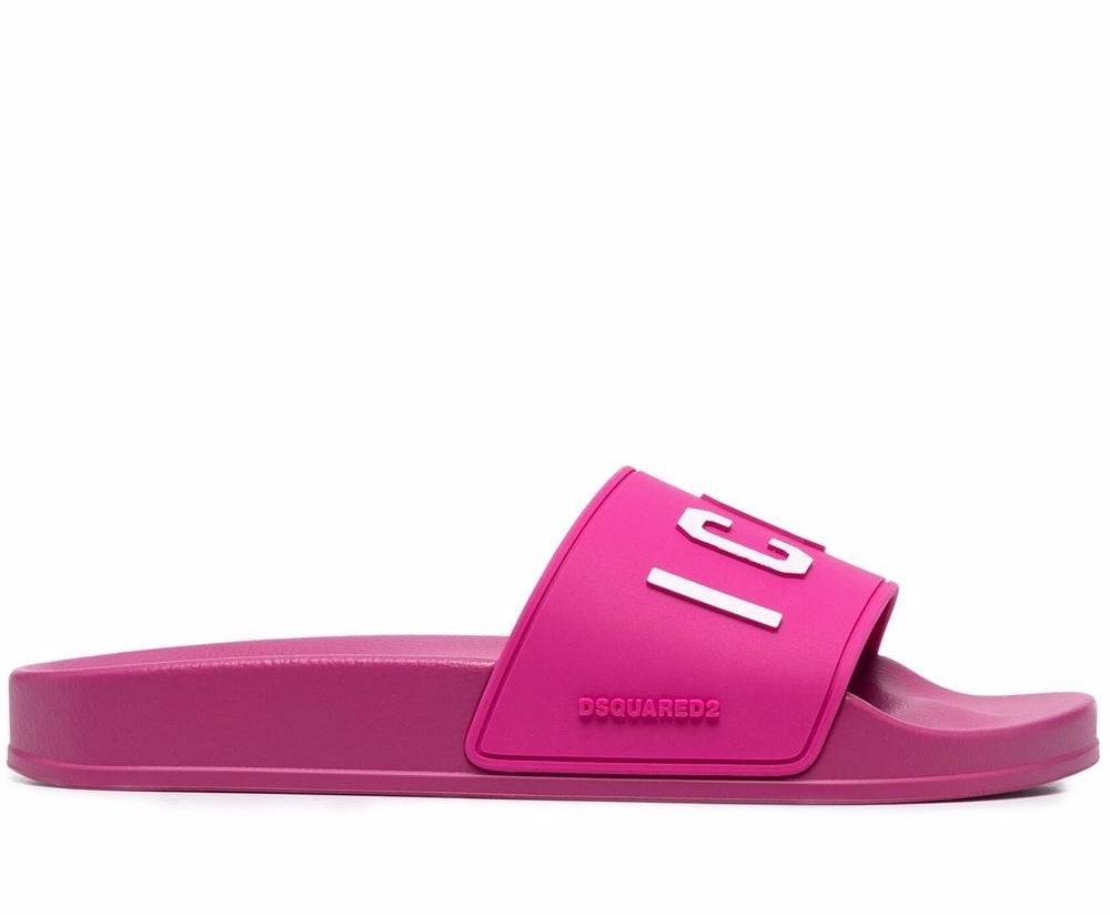 Be ICON Logo Slides Sandals
