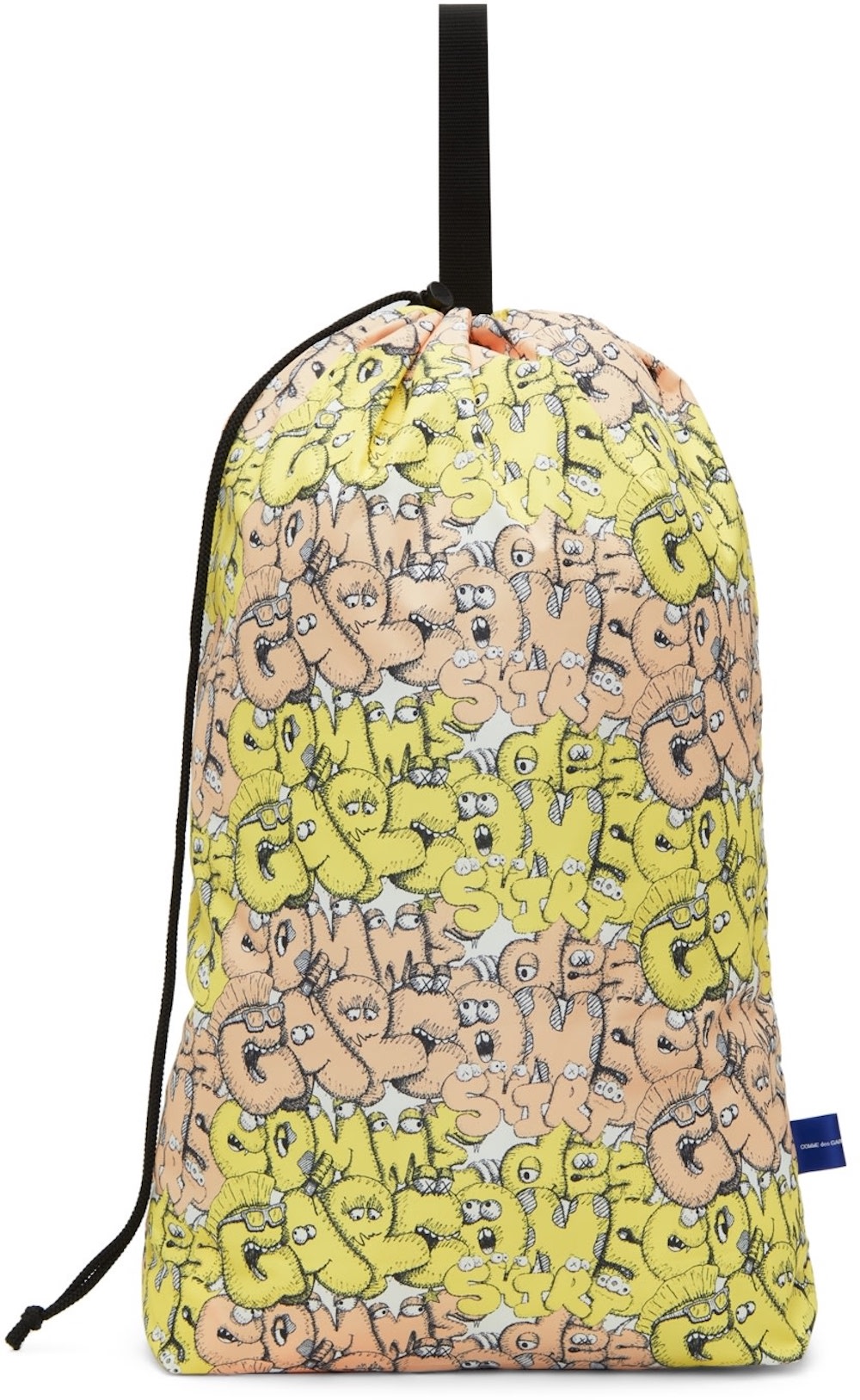 CDG SHIRT x KAWS Logo Print Backpack
