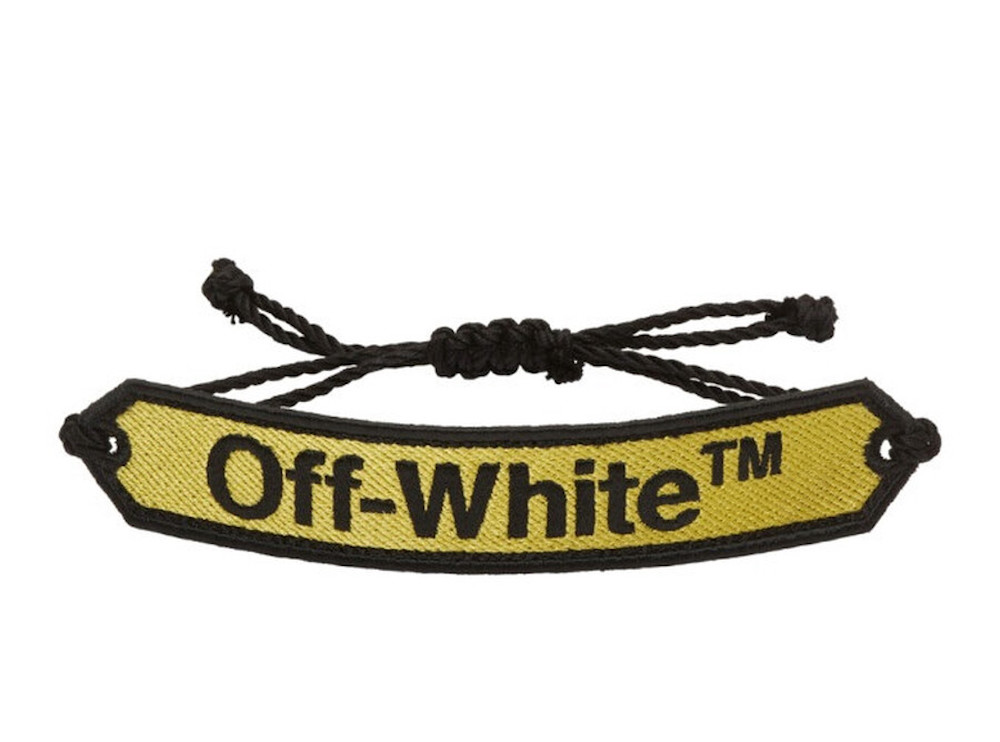 Off-White Macrame Logo Bracelet