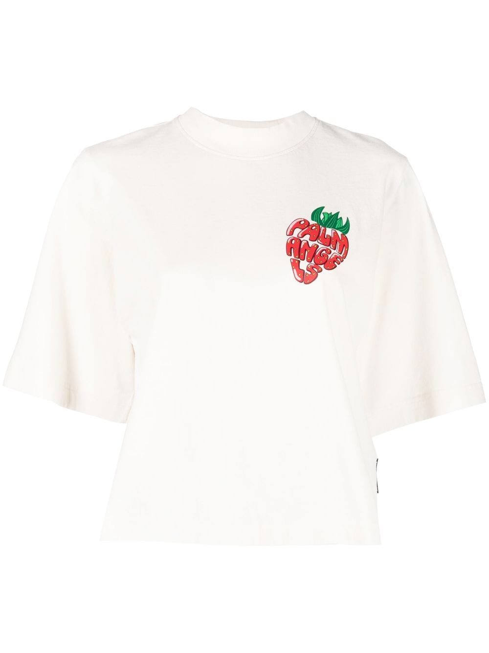 Strawberry Logo Cropped T-Shirt